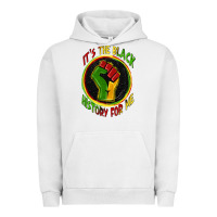 Pigment Lunar Rock it's the black history for me Urban Hoodie - Zillion Design Studio