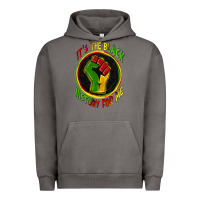 Pigment Tornado it's the black history for me Urban Hoodie - Zillion Design Studio