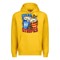 Lemon stars and stripes beer Premium Hoodie - Zillion Design Studio