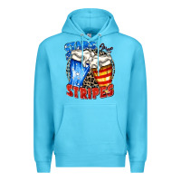Ocean Blue stars and stripes beer Premium Hoodie - Zillion Design Studio