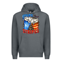 Rock stars and stripes beer Premium Hoodie - Zillion Design Studio
