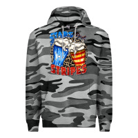 Slate Camo stars and stripes beer Premium Hoodie - Zillion Design Studio
