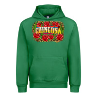 Emerald chingona Urban Hoodie - Zillion Design Studio
