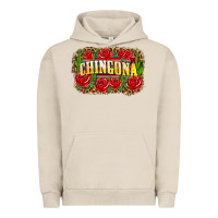 Pigment French Oak chingona Urban Hoodie - Zillion Design Studio