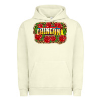 Pigment Pistachio chingona Urban Hoodie - Zillion Design Studio