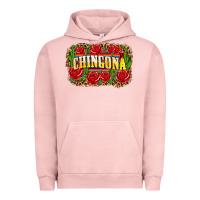 Pigment Salmon chingona Urban Hoodie - Zillion Design Studio