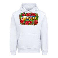 White chingona Urban Hoodie - Zillion Design Studio