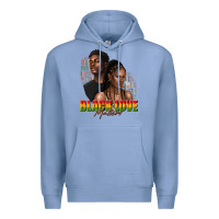 Colony Blue afro black love matters Premium Hoodie - texasbilliewilder