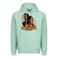 Seafoam afro black love matters Premium Hoodie - texasbilliewilder