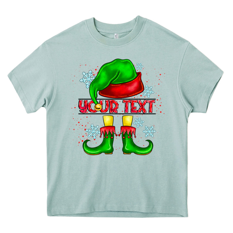 Elf Your Text Heavy Core Tee by CowhideDigitalArt | Teevron
