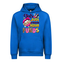 Cobalt girls just wanna have  funds Urban Hoodie - texasbilliewilder