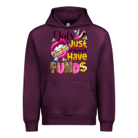 Mauve Wine girls just wanna have  funds Urban Hoodie - texasbilliewilder