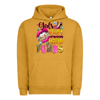 Pigment Peanut Butter girls just wanna have  funds Urban Hoodie - texasbilliewilder