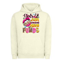 Pigment Pistachio girls just wanna have  funds Urban Hoodie - texasbilliewilder