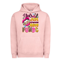 Pigment Salmon girls just wanna have  funds Urban Hoodie - texasbilliewilder