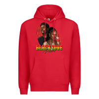 Red afro black love matters Premium Hoodie - texasbilliewilder