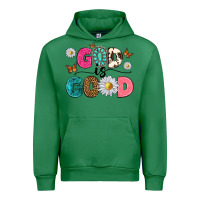 Emerald god is good Urban Hoodie - texasbilliewilder