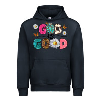 Navy god is good Urban Hoodie - texasbilliewilder