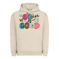 Pigment French Oak god is good Urban Hoodie - texasbilliewilder
