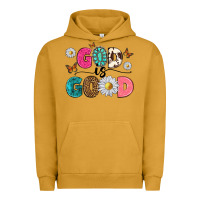 Pigment Peanut Butter god is good Urban Hoodie - texasbilliewilder