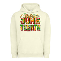 Pigment Pistachio celebrate juneteenth Urban Hoodie - Zillion Design Studio