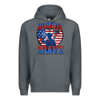 Rock honor the brave Premium Hoodie - Zillion Design Studio