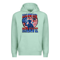 Seafoam honor the brave Premium Hoodie - Zillion Design Studio