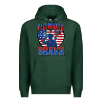 Sports Green honor the brave Premium Hoodie - Zillion Design Studio
