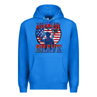 True Royal honor the brave Premium Hoodie - Zillion Design Studio