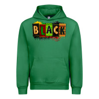 Emerald black Urban Hoodie - Zillion Design Studio