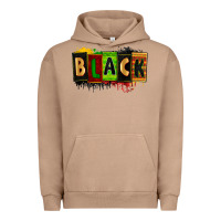 Pigment Burro black Urban Hoodie - Zillion Design Studio