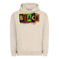 Pigment French Oak black Urban Hoodie - Zillion Design Studio