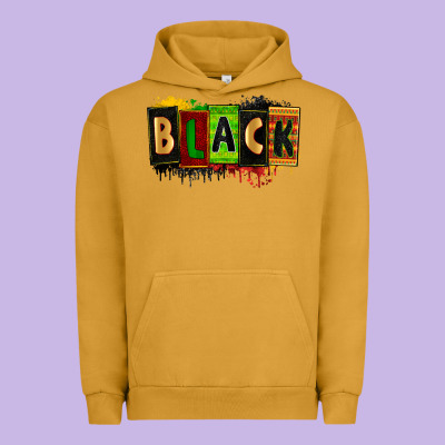 Black Urban Hoodie Designed By Zillion Design Studio