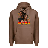 Chestnut afro black love matters Premium Hoodie - texasbilliewilder
