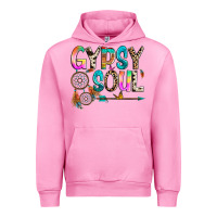 Fuchsia Pink gypsy soul Urban Hoodie - texasbilliewilder