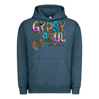 Pigment Midnight Navy gypsy soul Urban Hoodie - texasbilliewilder