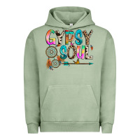 Pigment Oil Green gypsy soul Urban Hoodie - texasbilliewilder