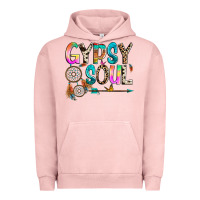 Pigment Salmon gypsy soul Urban Hoodie - texasbilliewilder