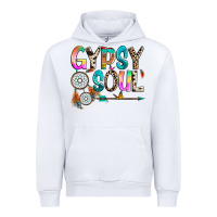 White gypsy soul Urban Hoodie - texasbilliewilder