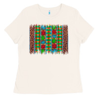 Bone autism awareness leopard puzzle brush stroke Ladies Tee - Artiststas