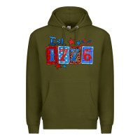 Army Green est 1776 Premium Hoodie - Zillion Design Studio