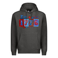 Charcoal Heather est 1776 Premium Hoodie - Zillion Design Studio