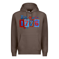 Coffee est 1776 Premium Hoodie - Zillion Design Studio