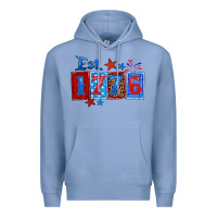 Colony Blue est 1776 Premium Hoodie - Zillion Design Studio
