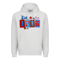 Dove Grey est 1776 Premium Hoodie - Zillion Design Studio