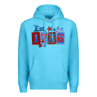 Ocean Blue est 1776 Premium Hoodie - Zillion Design Studio