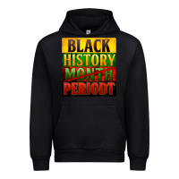 Black black history month periodt Urban Hoodie - Zillion Design Studio