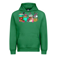 Emerald hair hustler coffee cups Urban Hoodie - texasbilliewilder