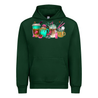 Forest Green hair hustler coffee cups Urban Hoodie - texasbilliewilder