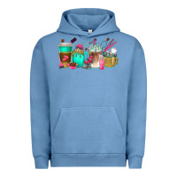 Hair Hustler Coffee Cups Urban Hoodie | Teevron